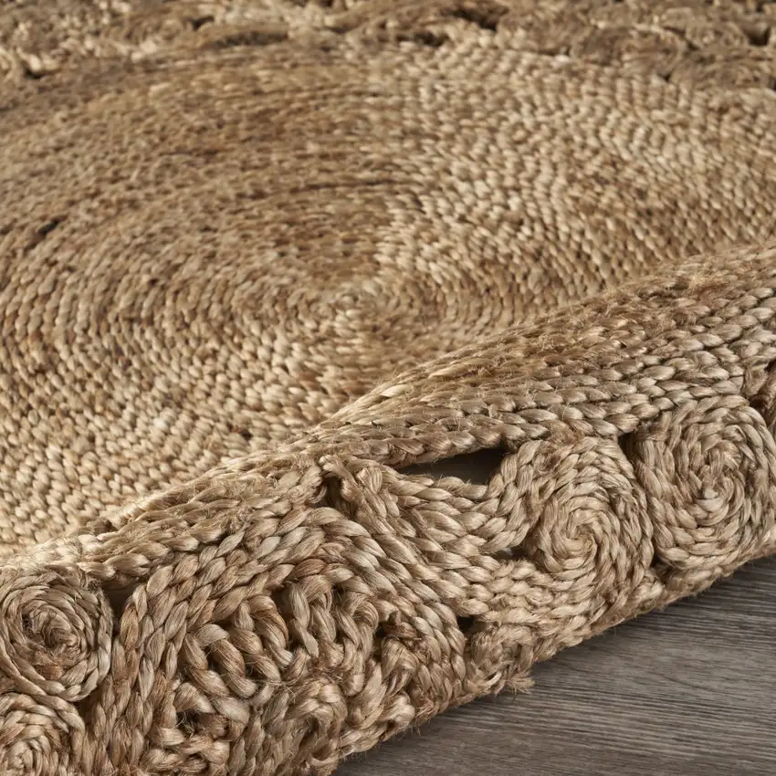 Natural Bloom Boutique Jute Rug Photo 5
