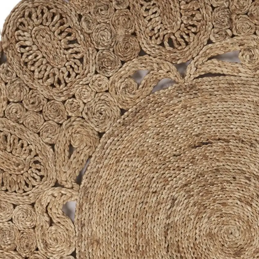 Natural Bloom Boutique Jute Rug Photo 9