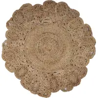 Photo of Natural Bloom Boutique Jute Rug