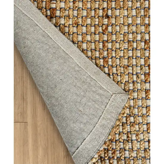 Natural Braided Jute Area Rug Photo 4