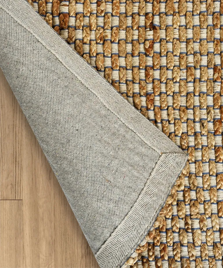 Natural Braided Jute Area Rug Photo 5
