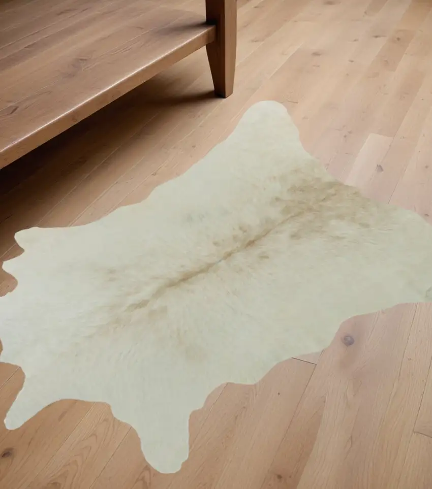 Natural Cowhide Hand Woven Area Rug Photo 1
