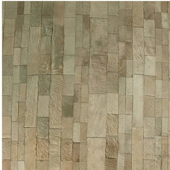 Natural Cowhide Patchwork Area Rug Photo 5