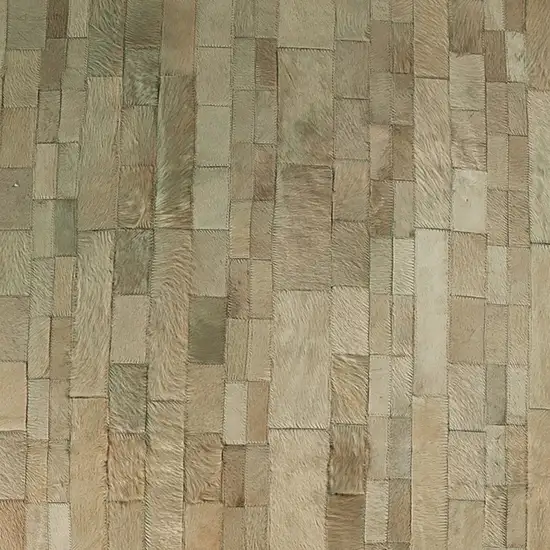 Natural Cowhide Patchwork Area Rug Photo 7