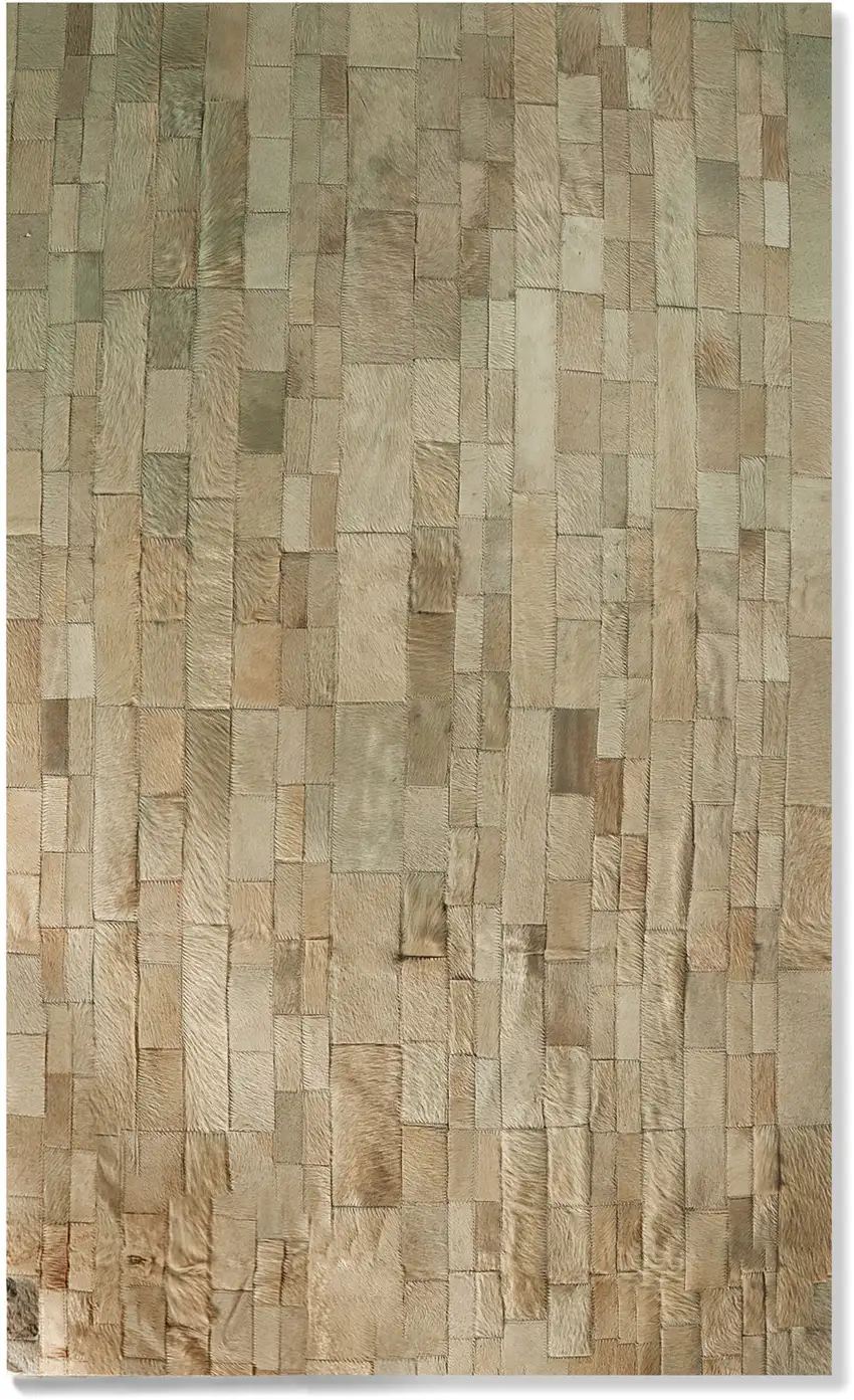 Natural Cowhide Patchwork Area Rug Photo 2
