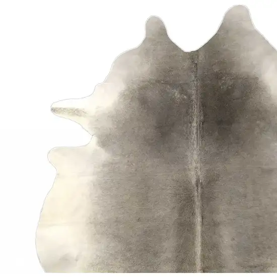 Natural Grey Brindled Cowhide Rug Photo 3