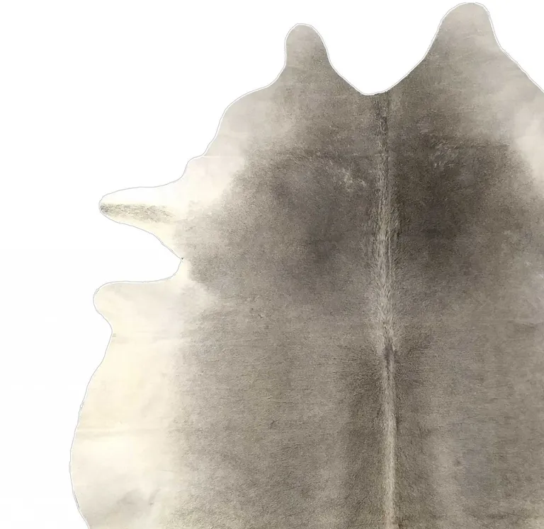 Natural Grey Brindled Cowhide Rug Photo 3