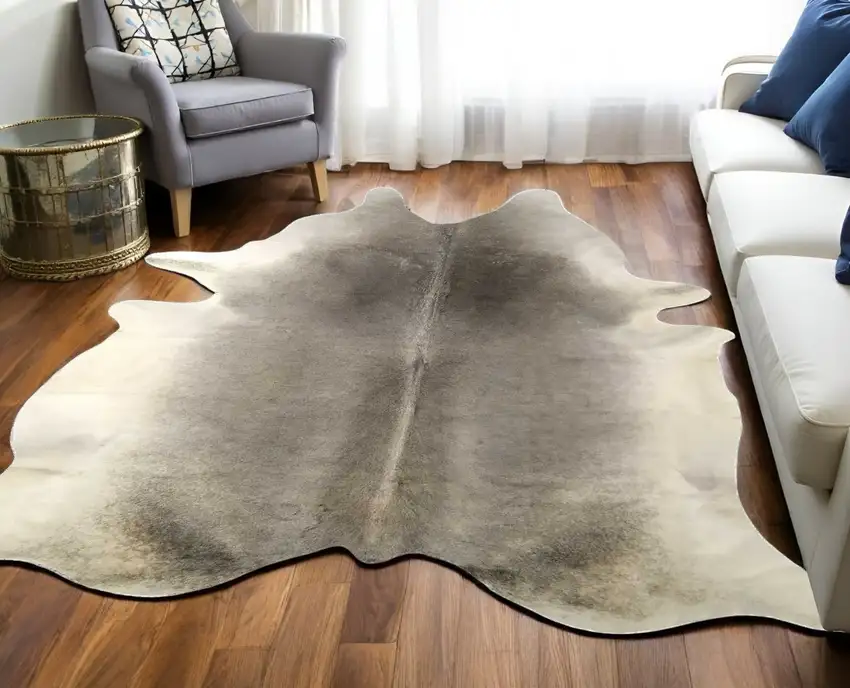 Natural Cowhide Handmade Area Rug Photo 2