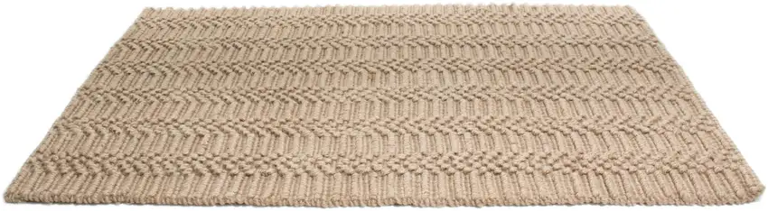 Natural Jute Abstract Hand Woven Area Rug Photo 6