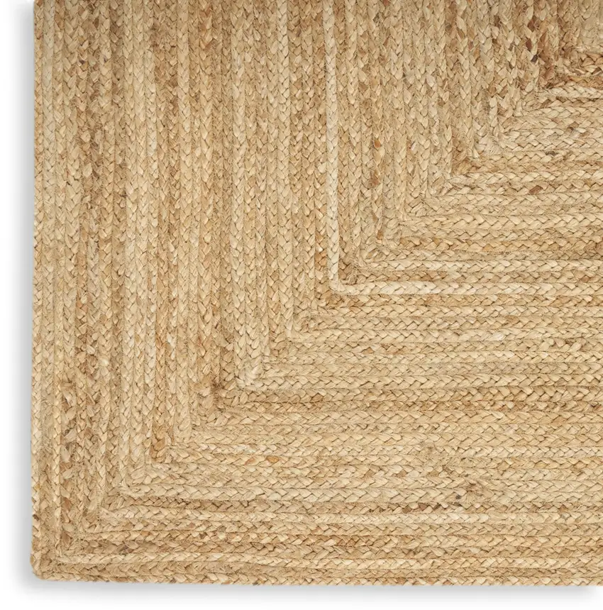Natural Jute Flatweave Handmade Area Rug Photo 9