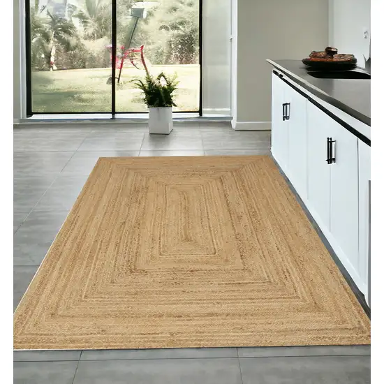 Natural Jute Flatweave Handmade Area Rug Photo 1