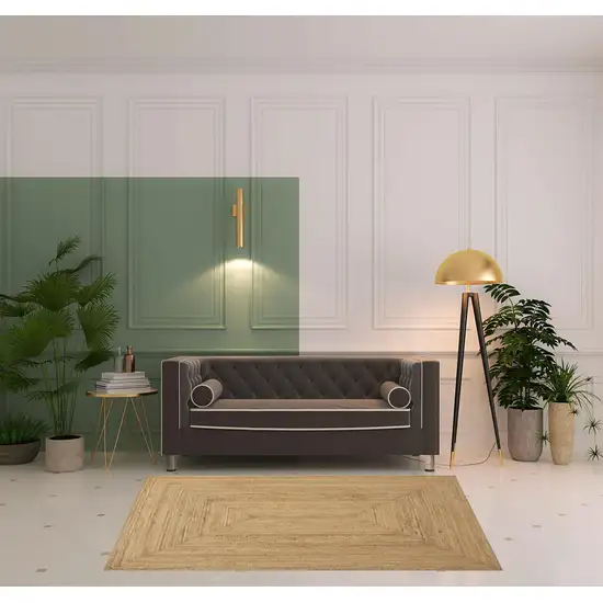 Natural Jute Flatweave Handmade Area Rug Photo 1