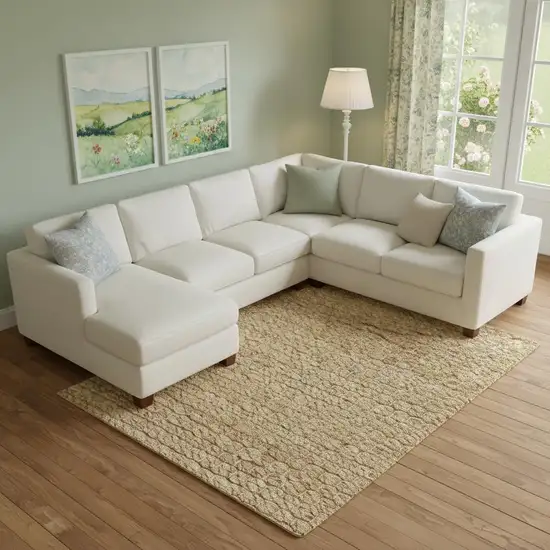 Natural Jute Flatweave Handmade Area Rug Photo 1