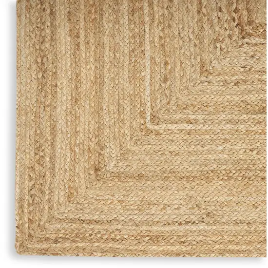 Natural Jute Flatweave Handmade Area Rug Photo 9