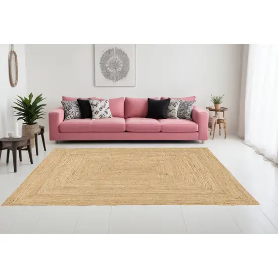 Natural Jute Flatweave Handmade Area Rug Photo 1