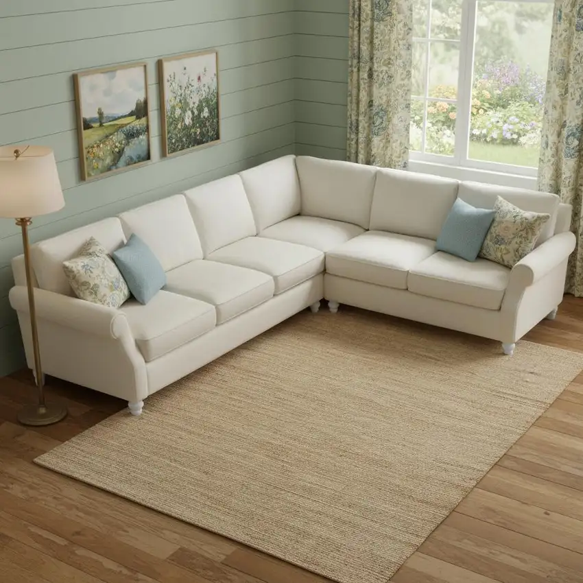 Natural Jute Flatweave Handmade Area Rug Photo 1