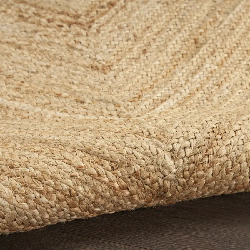 Natural Jute Flatweave Handmade Area Rug Photo 8