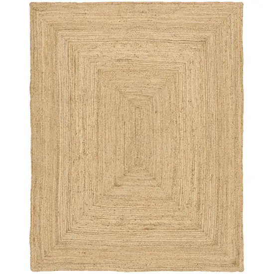 Natural Jute Flatweave Handmade Area Rug Photo 3