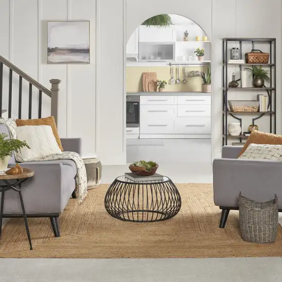 Natural Jute Flatweave Handmade Area Rug Photo 5