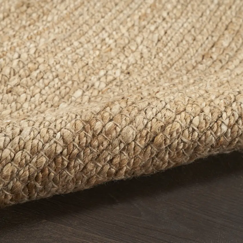 Natural Jute Flatweave Handmade Area Rug Photo 8