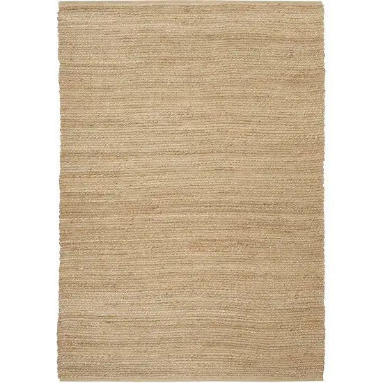 Natural Jute Flatweave Handmade Area Rug Photo 9