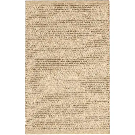Natural Jute Flatweave Handmade Area Rug Photo 9
