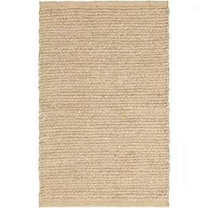 Photo of Natural Jute Flatweave Handmade Area Rug