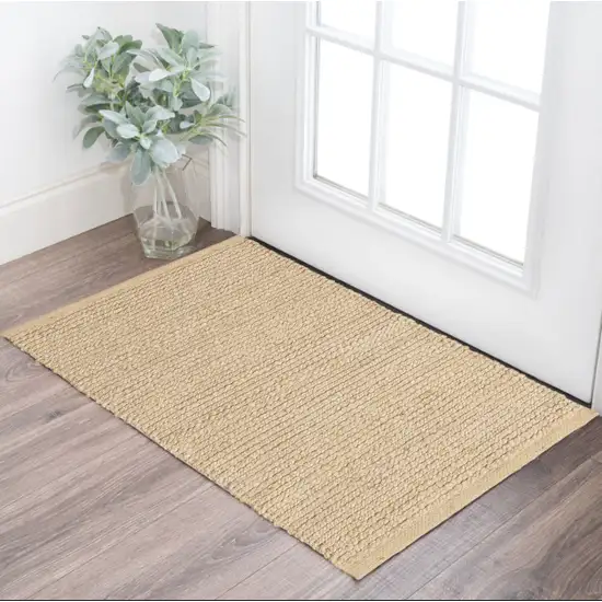 Natural Jute Flatweave Handmade Area Rug Photo 1