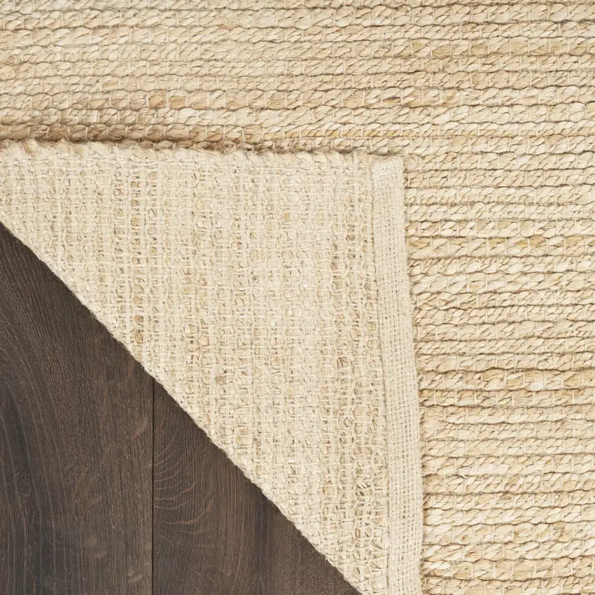 Natural Jute Flatweave Handmade Area Rug Photo 8