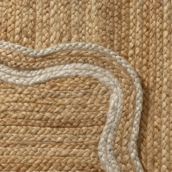 Natural Jute Hand Braided Area Rug Photo 8