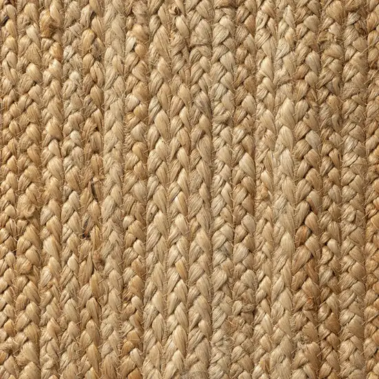 Natural Jute Hand Braided Area Rug Photo 9