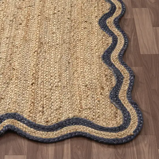 Natural Jute Hand Braided Area Rug Photo 7