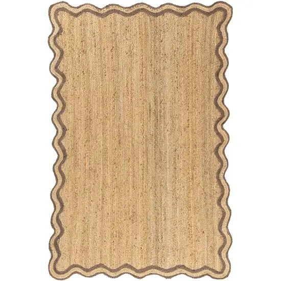 Natural Jute Hand Braided Area Rug Photo 2