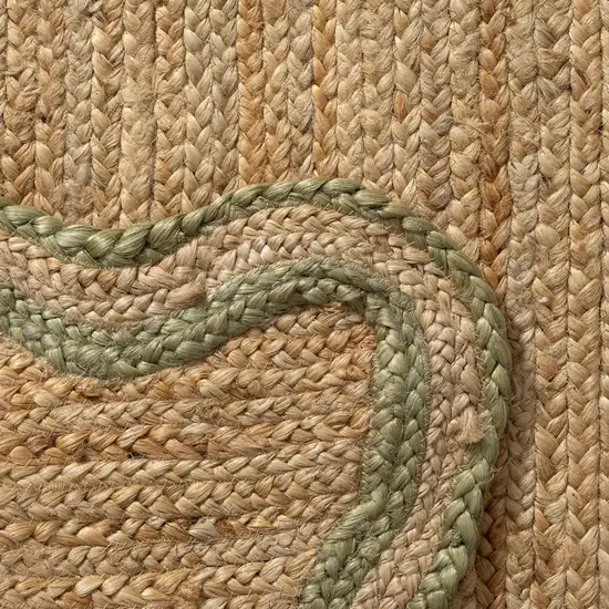 Natural Jute Hand Braided Area Rug Photo 8