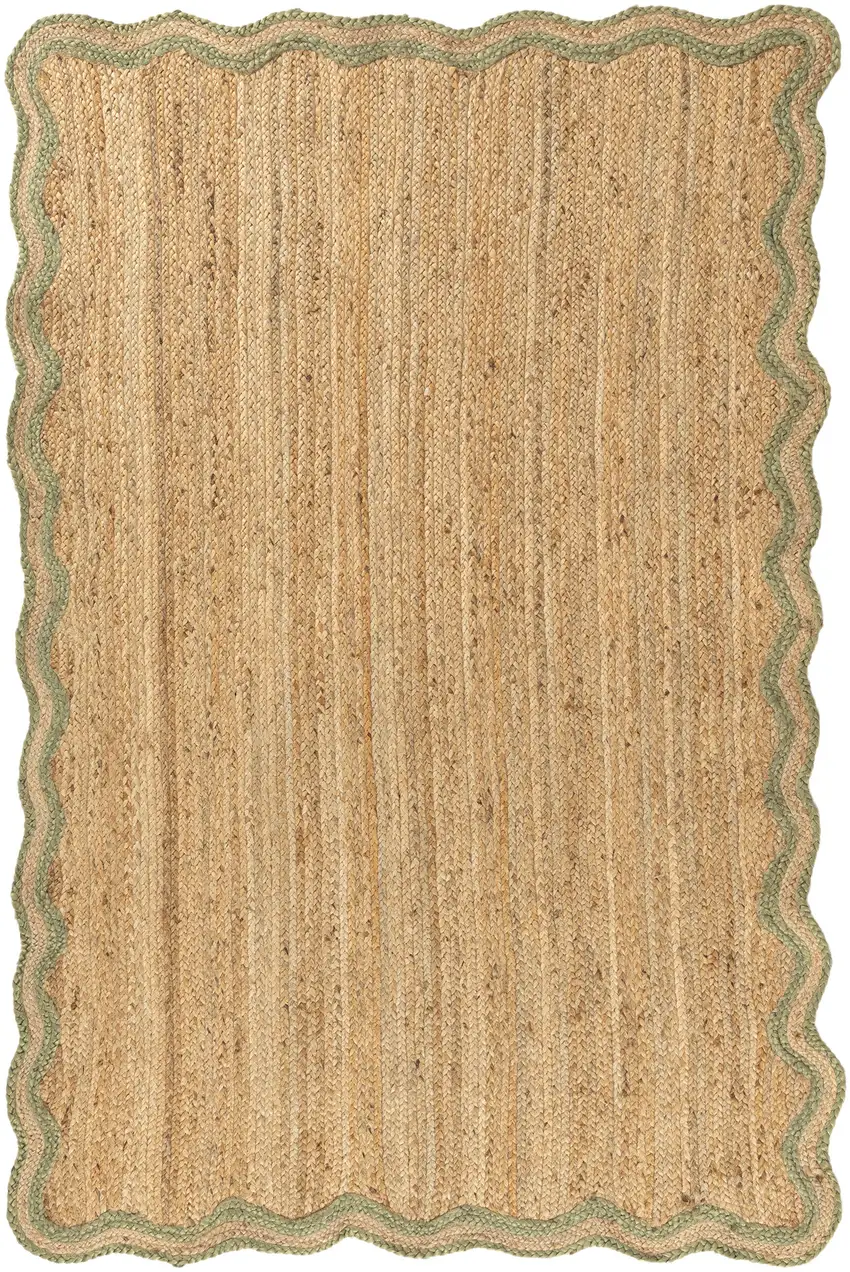 Natural Jute Hand Braided Area Rug Photo 2