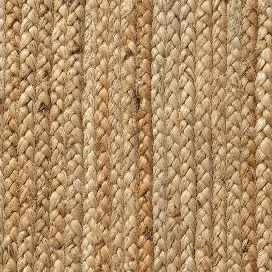 Natural Jute Hand Braided Area Rug Photo 9