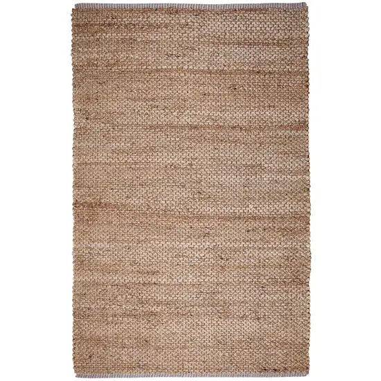 Natural Jute Hand Woven Area Rug Photo 3
