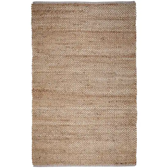 Natural Jute Hand Woven Area Rug Photo 3