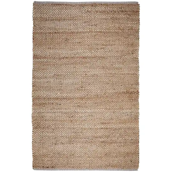 Natural Jute Hand Woven Area Rug Photo 2