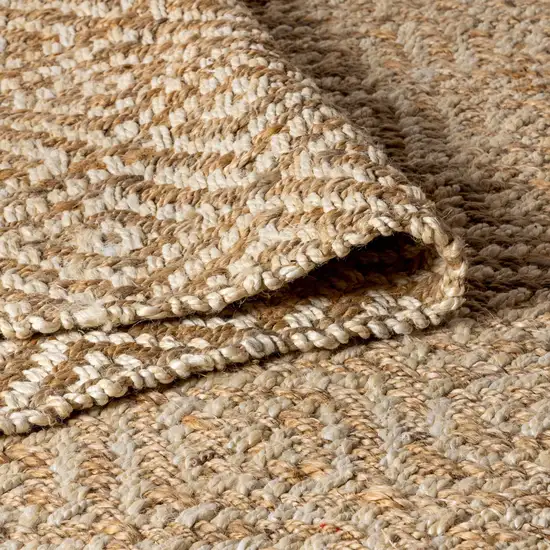 Natural Jute Handmade Area Rug Photo 6