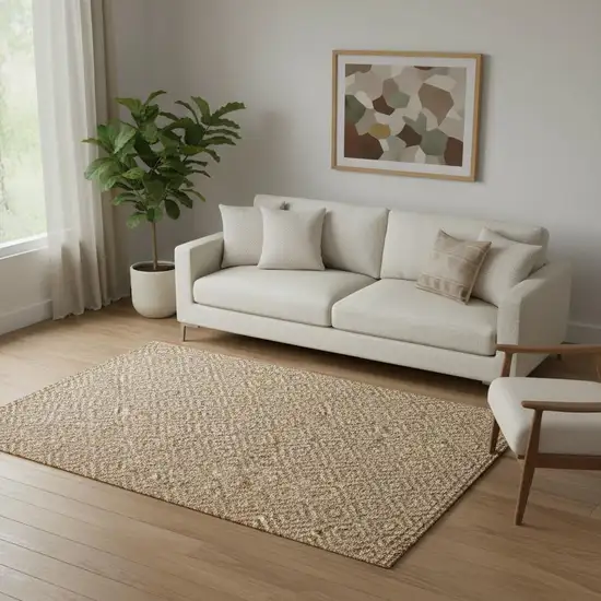 Natural Jute Handmade Area Rug Photo 2