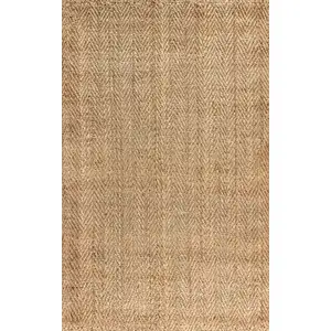 Photo of Natural Jute Handmade Area Rug