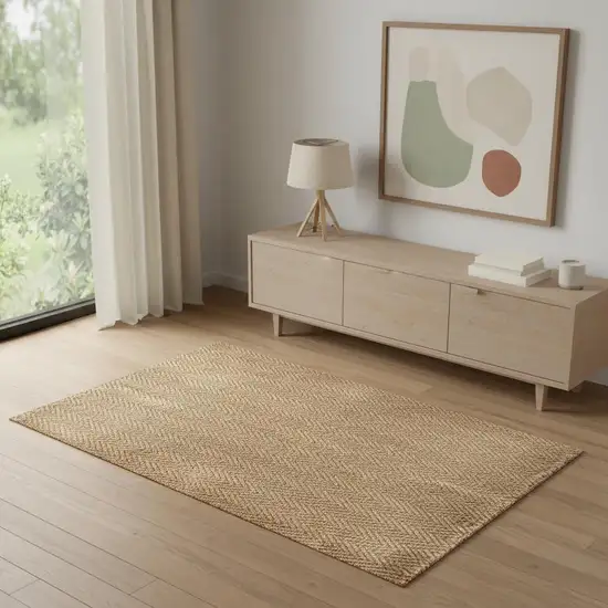 Natural Jute Handmade Area Rug Photo 2