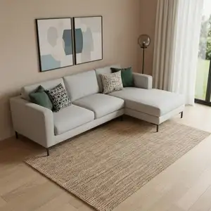 Photo of Natural Jute Handmade Area Rug