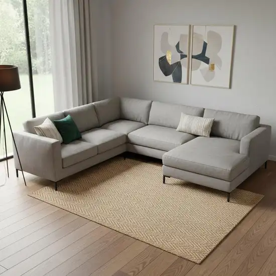 Natural Jute Handmade Area Rug Photo 1