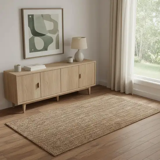 Natural Jute Handmade Area Rug Photo 1
