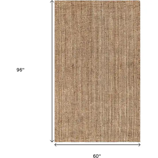 Natural Jute Handmade Area Rug Photo 7