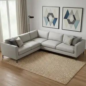 Photo of Natural Jute Handmade Area Rug