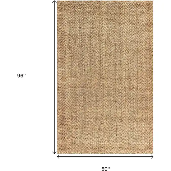 Natural Jute Handmade Area Rug Photo 7