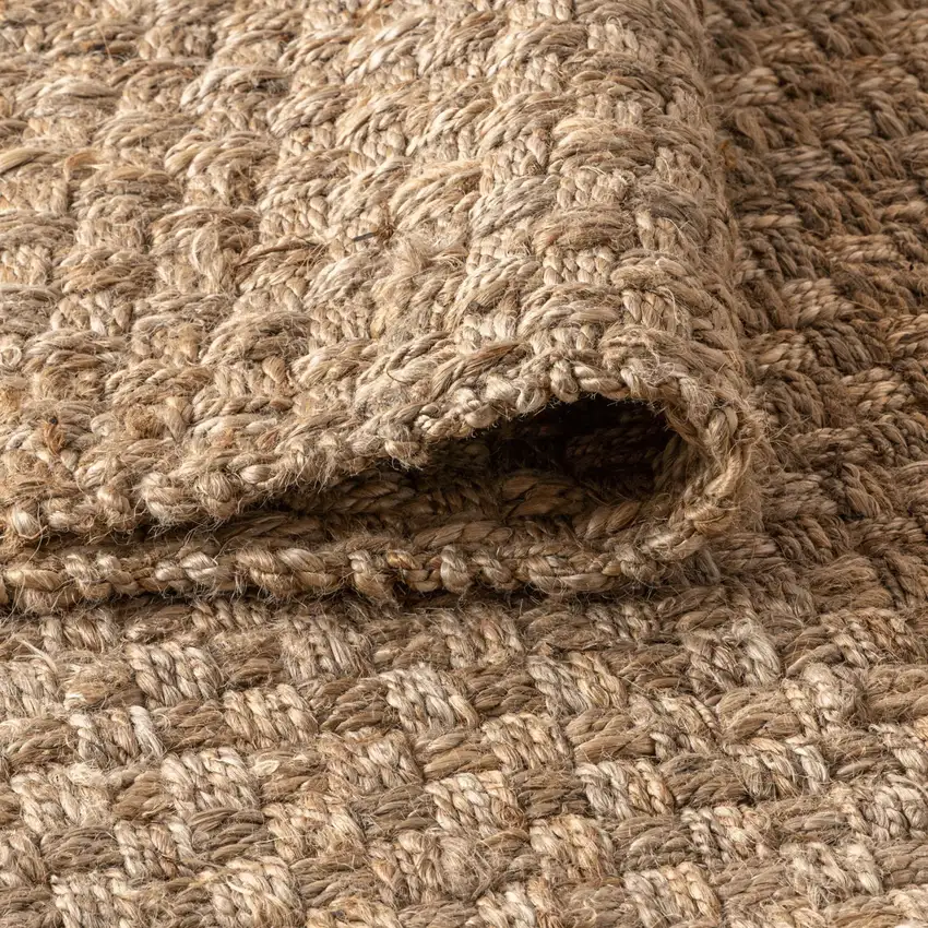 Natural Jute Handmade Area Rug Photo 6
